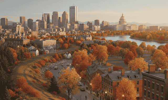 Downeaster Amtrak train route: scenic views from Brunswick, ME – Boston with key attractions and schedules