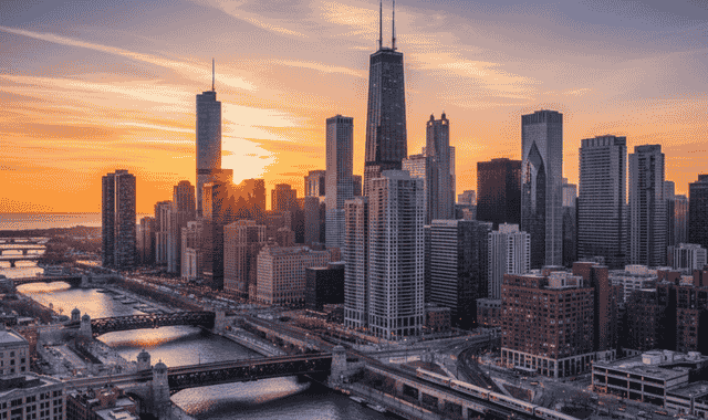 Illinois Zephyr and Carl Sandburg Amtrak train route: scenic views from Chicago – Quincy with key attractions and schedules