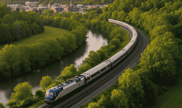 Piedmont Amtrak train route: scenic views from Raleigh – Charlotte with key attractions and schedules